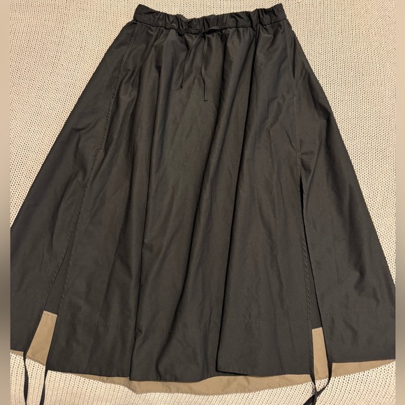 Lululemon High-low Side Slit Super High Rise Skirt Black - Picture 2 of 7